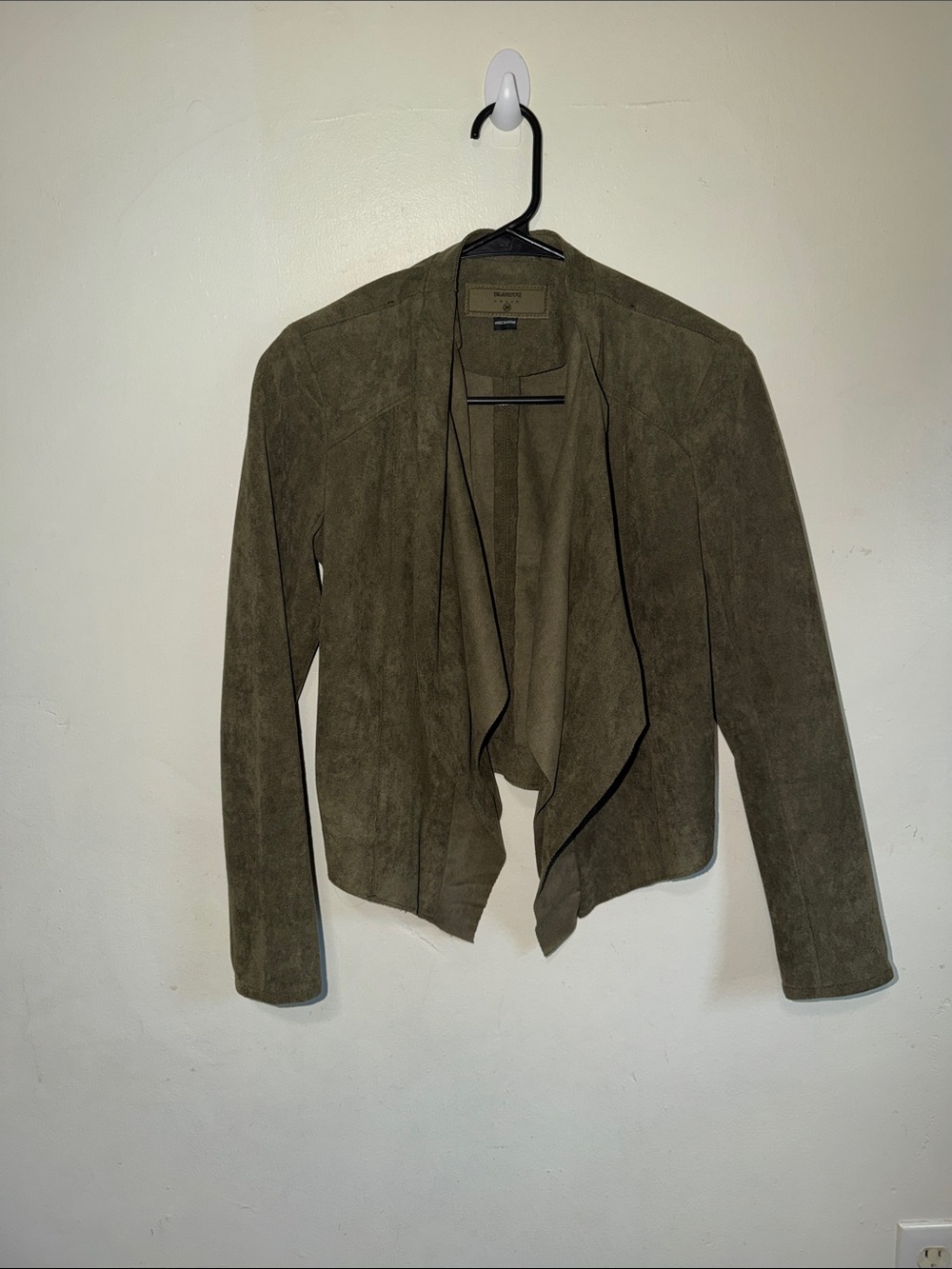 BlankNYC Faux Suede Jacket Size XS